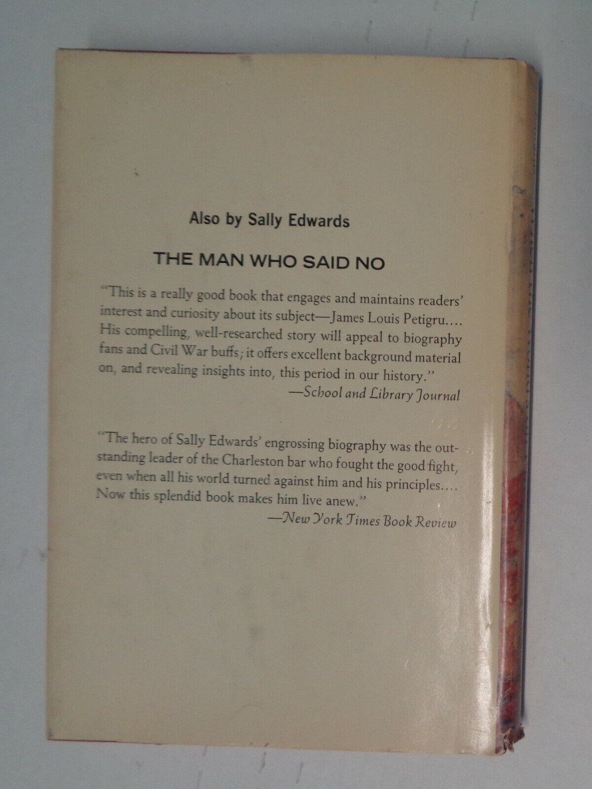 WHEN THE WORLD'S ON FIRE, by Sally Edwards - SIGNED First edition 1972 Hardcover