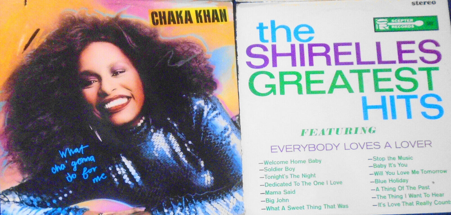 Lot of 6 R&B Soul vinyl LP record albums - Blue Notes, Chaka Khan, Billy Preston