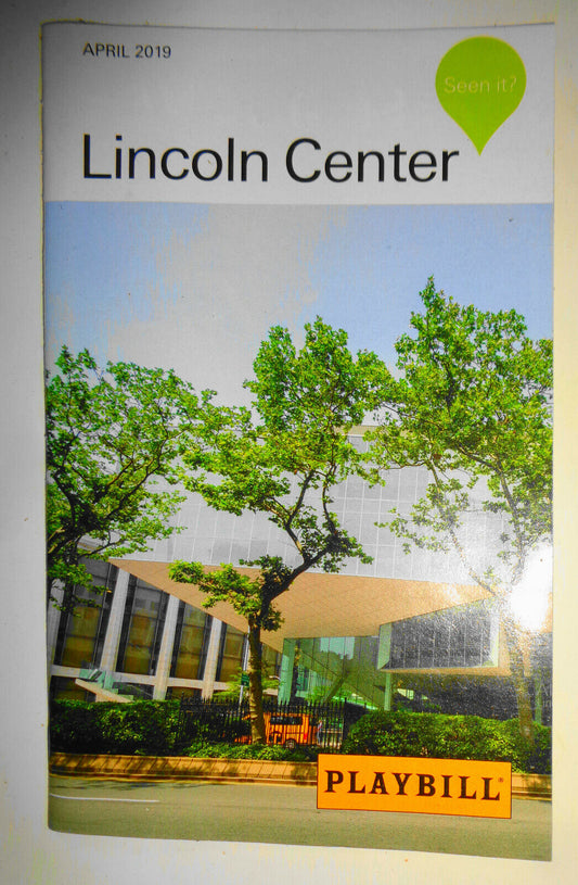 Juilliard Jazz Orchestra Playbill April 2019 - Jelly Roll Morton, Thelonius Monk