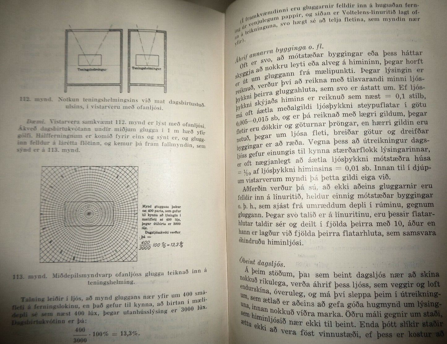 Lysingartaekni, eftir G. Weber [Lighting technology, by Gunnar Bjarnason]. 1950.