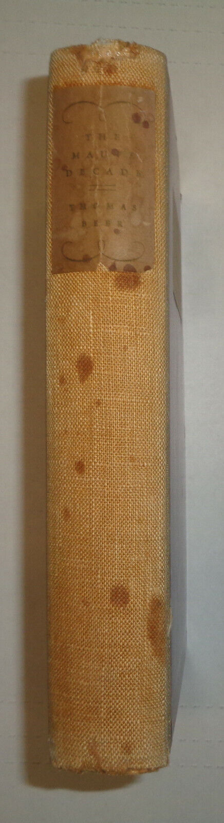 The Mauve Decade: American Life at End of 19th Century Thomas Beer - SIGNED 1926