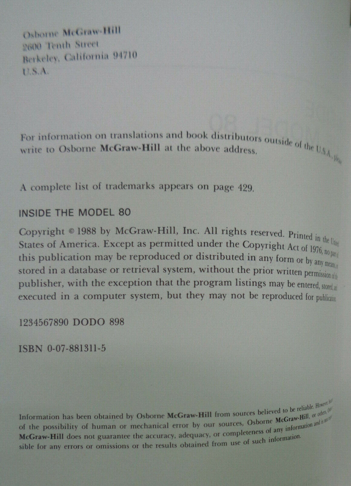 Inside the Model 80 by Chris H. Pappas; Murray, William H, III  - FINE CONDITION