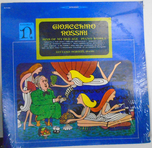 Gioacchino Rossini - Sins Of My Old Age - Piano Works - LP  ***SEALED*** Sgrizzi