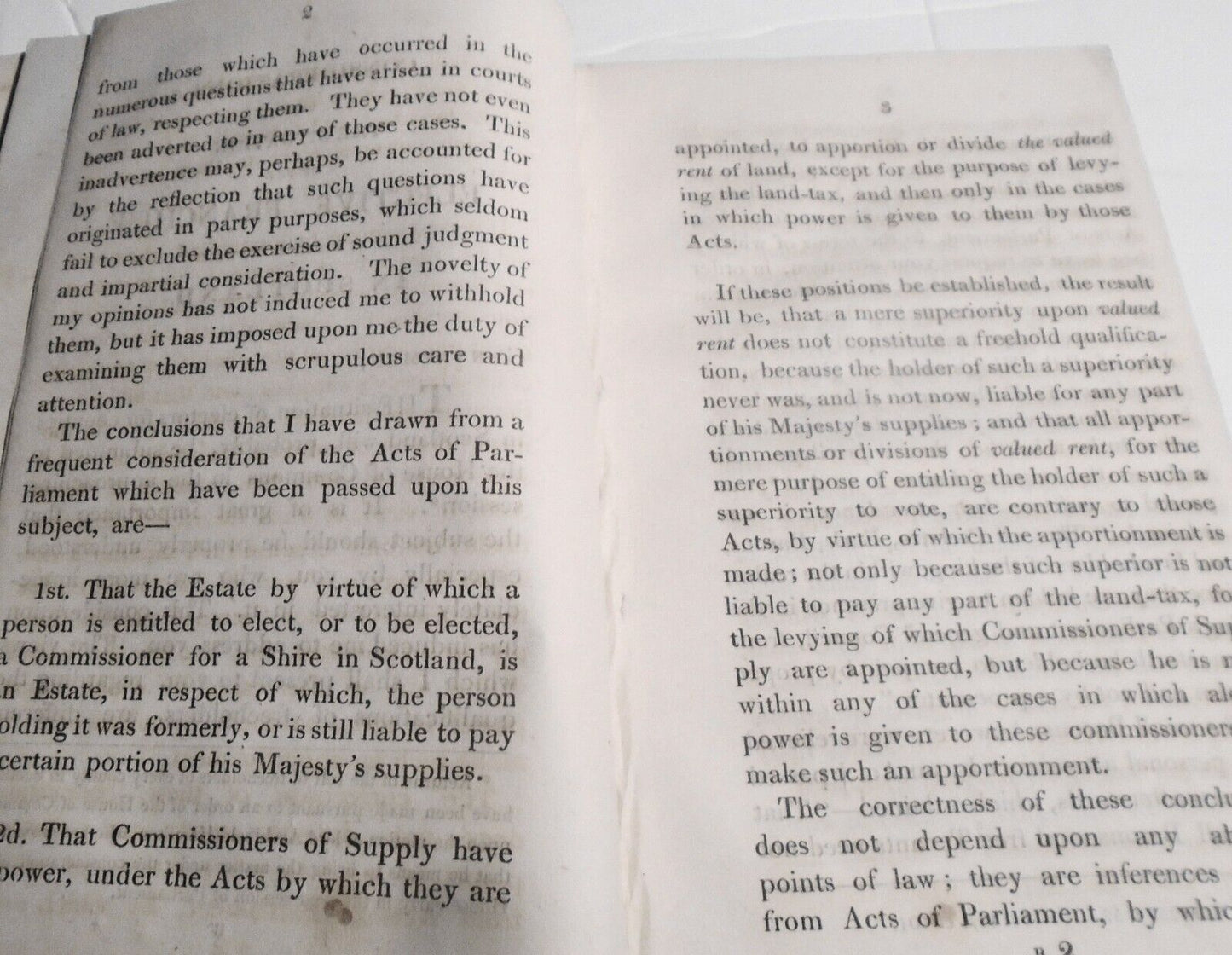 1821 Considerations Upon the situation of the Elective Franchise ... in Scotland