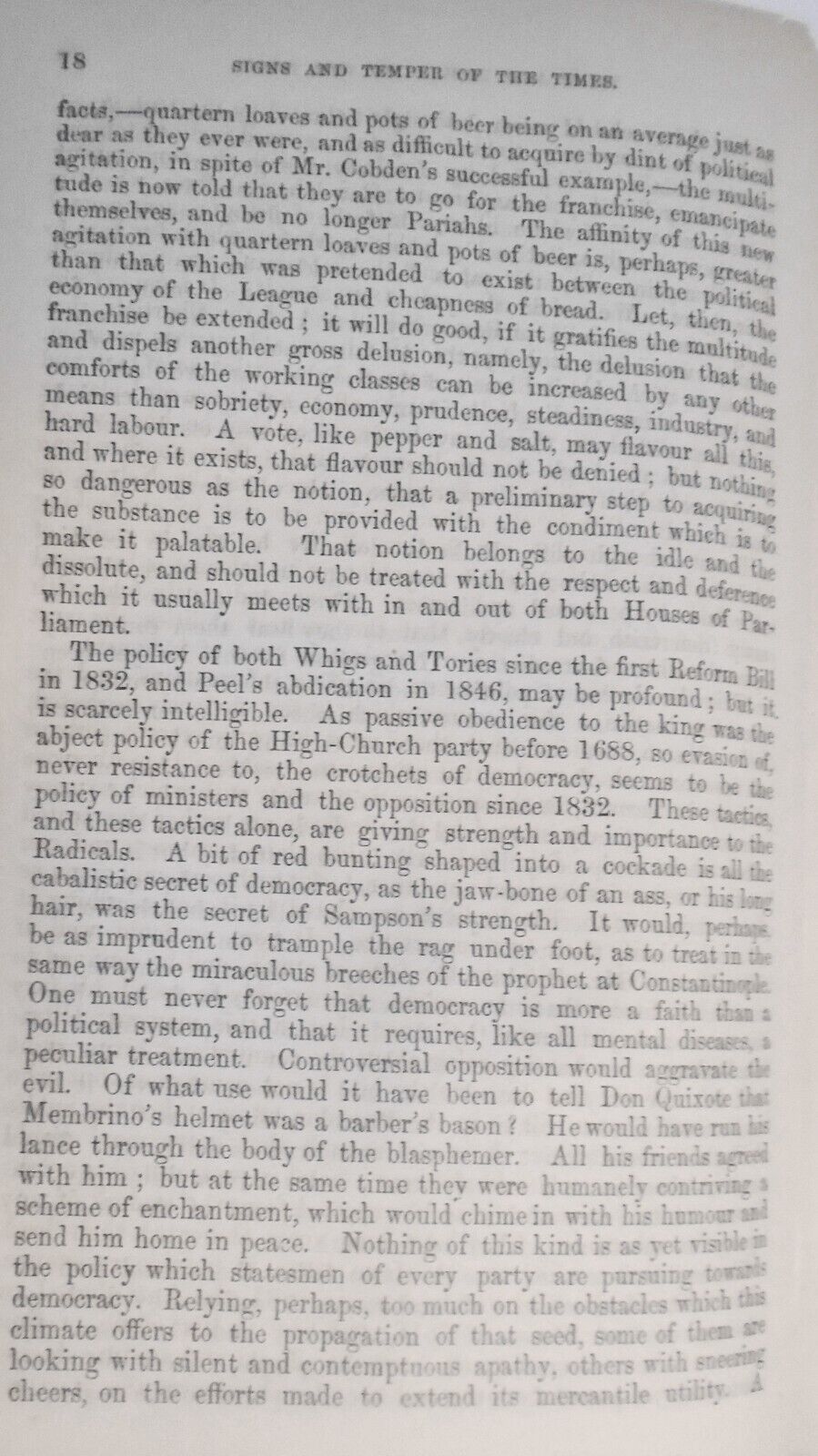 1859 Signs and temper of the times : an anonymous pamphlet