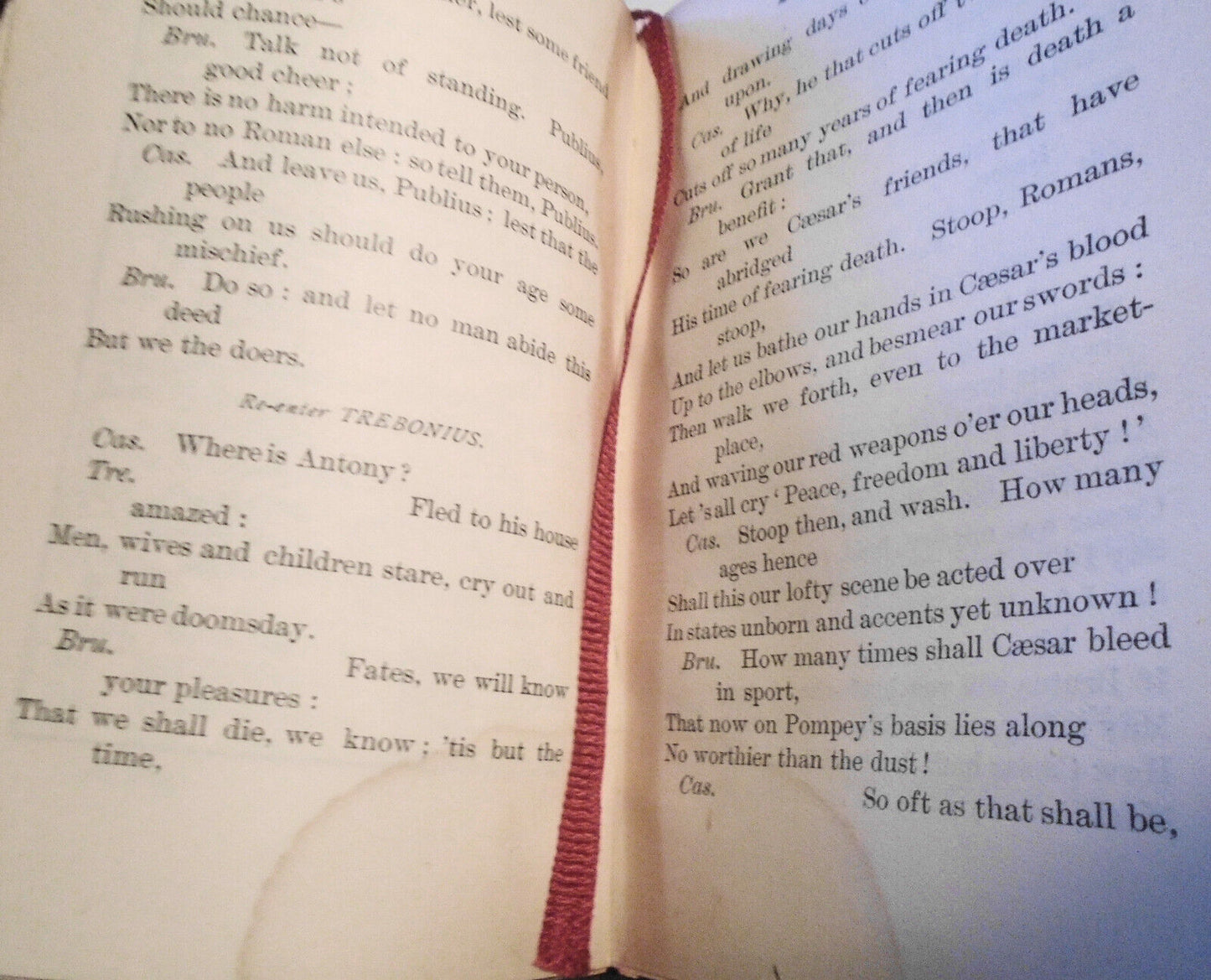 Julius Caesar by William Shakespeare. 1893 Ariel edition, Putnam's