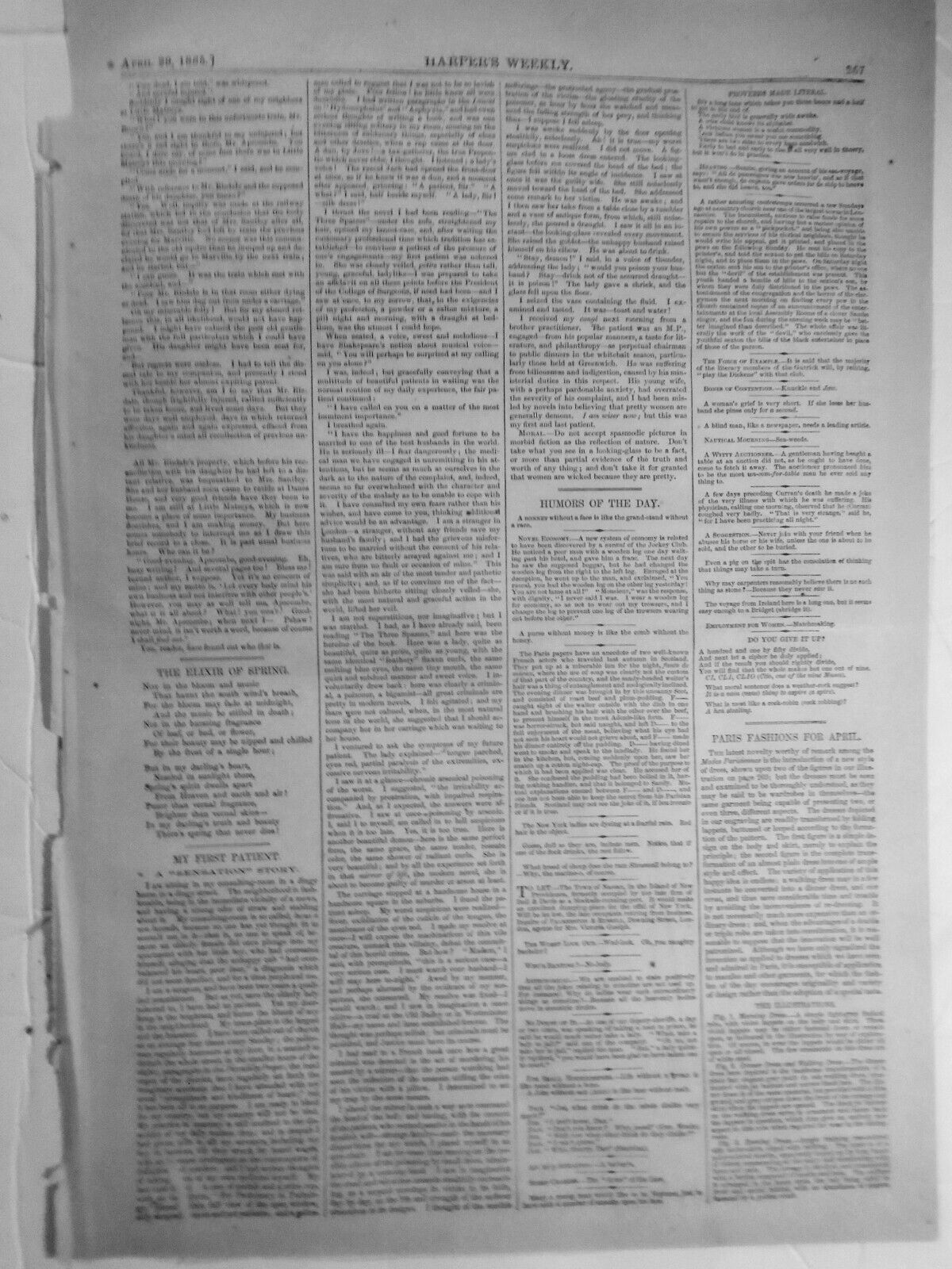 Siege Of Mobile, AL - Harper's Weekly April 29, 1865 - Original 3 prints on page