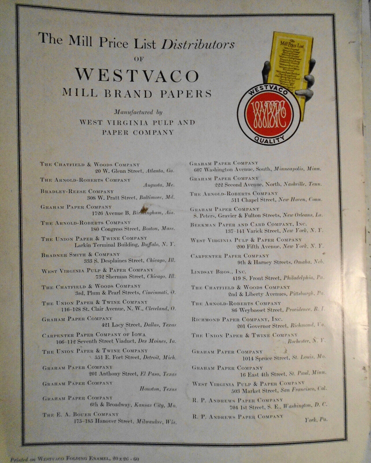 Westvaco Inspirations for Printers  No. 20. Illustrations in Black...