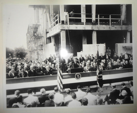1962 President John F Kennedy - Rayburn Dedication / Scott Carpenter in Space