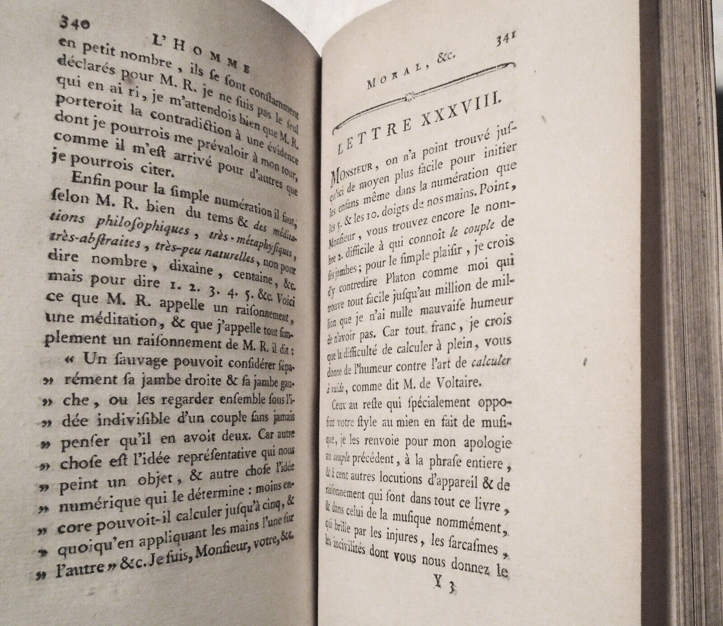 1782 Supplement Collection Des Oeuvres De Jean Jacques Rousseau, Tome Cinquieme