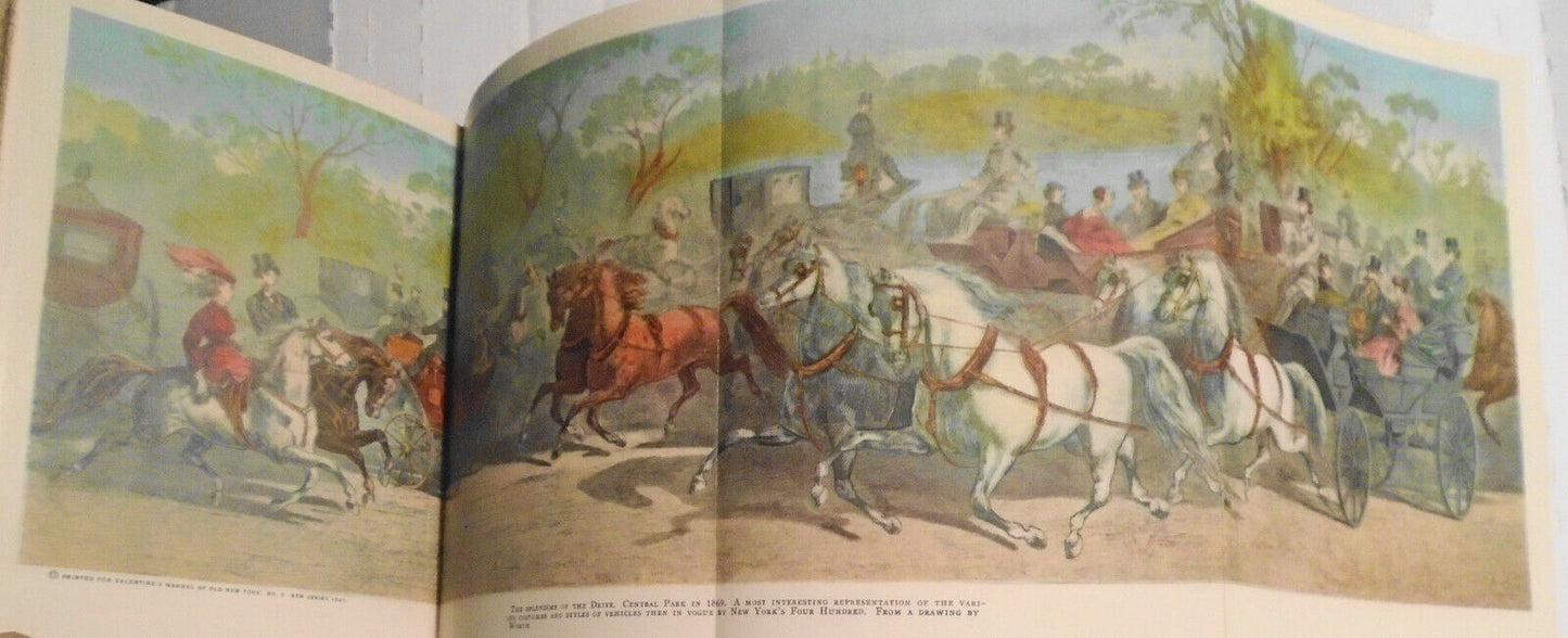 Valentine's manual of old New York, 1916/17 - 1928 - Leather Deluxe, 12 Volumes.