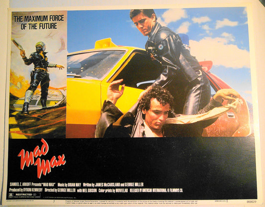 MAD MAX Lobby Card #7 1979 - 11x14 inches