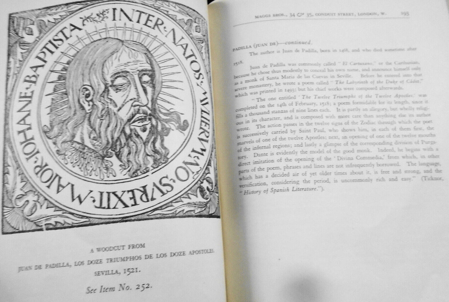 1927 Books on America in Spanish : Bibliotheca Americana Part 6, Maggs Bros #496