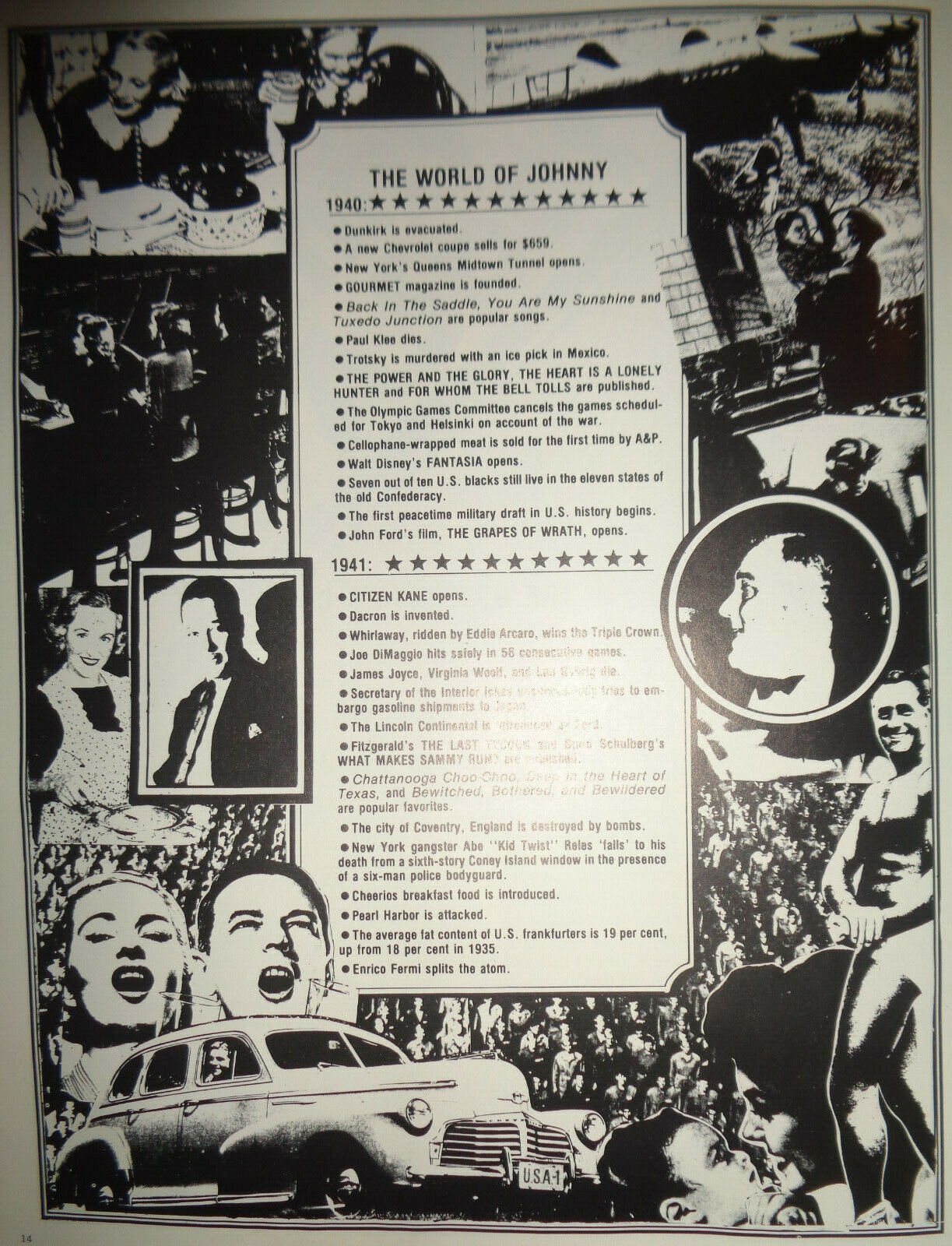 JOHNNY ON A SPOT by CHARLES MacARTHUR - PROGRAM - 1980 Brooklyn Academic Music