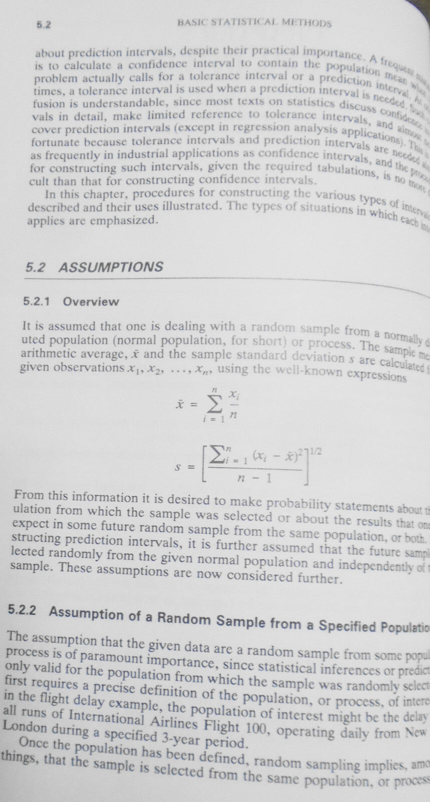 Handbook Of Statistical Methods For Engineers And Scientists, by Wadsworth, 1990