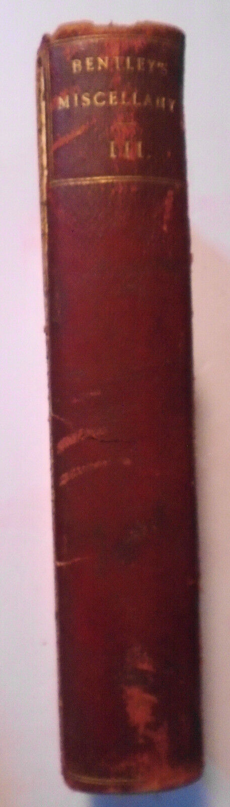 1838 Charles Dickens (Boz) / Bentley's Miscellany Vol 3. Oliver Twist, Ingoldsby