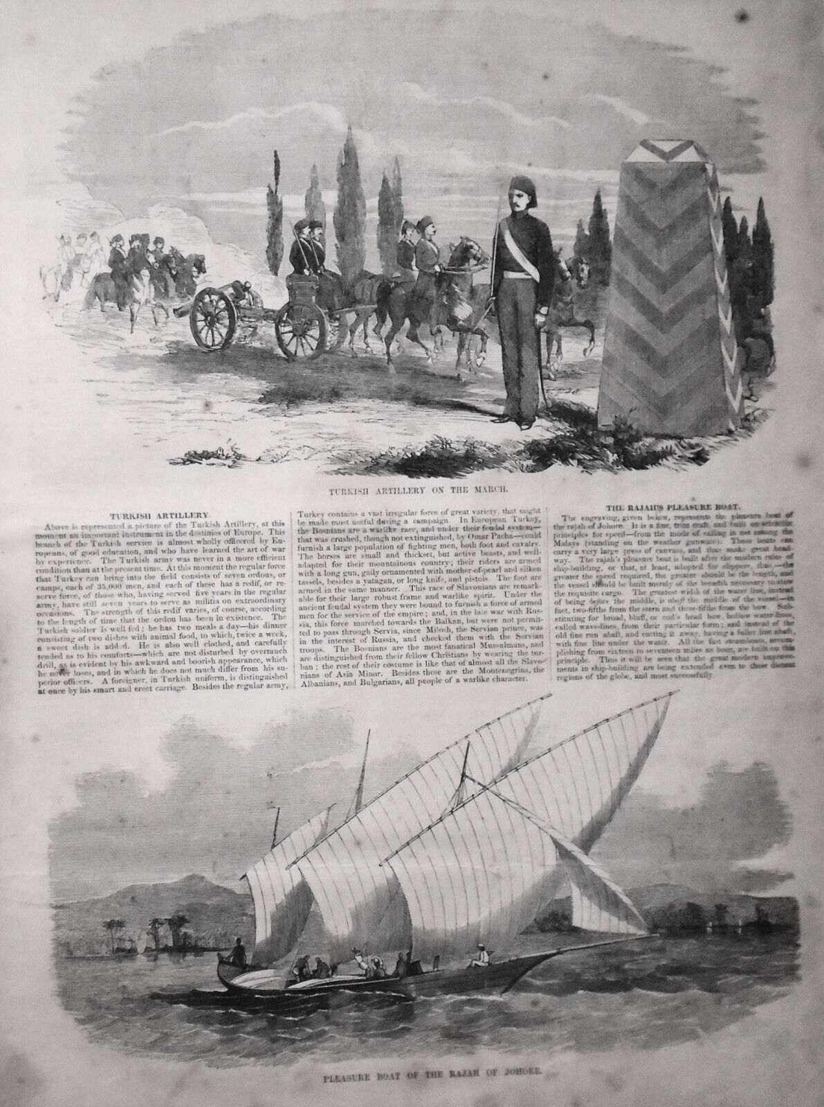 Gleason's Pictorial January 21, 1854 - Benjamin Franklin; National costumes, etc
