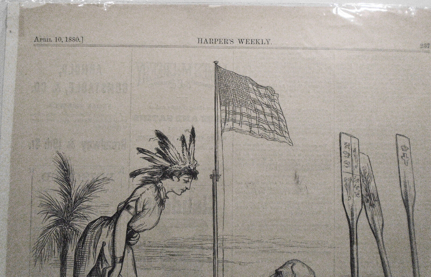 [Count Ferdinand] Our Yankee notion by Thomas Nast. Harper's Weekly Apr 10, 1880