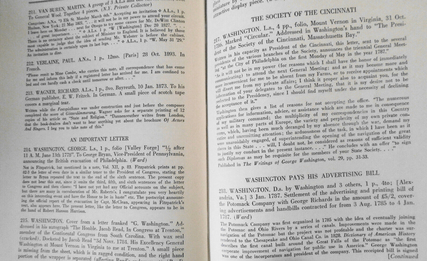 Historical & literary manuscripts: Lincoln to army of Potomac. Parke-Bernet 1964