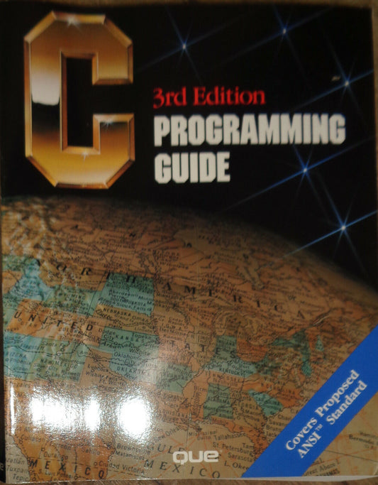 C Programming Guide, 3rd edition, 1989 - by Jack Purdum