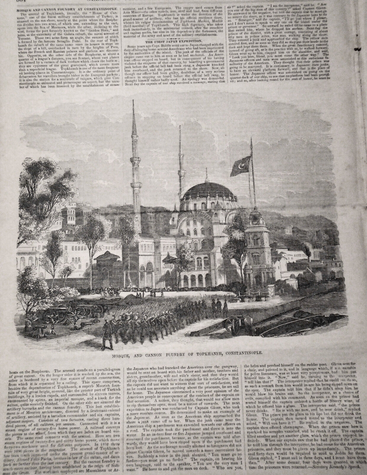 Gleason's Pictorial, June 10, 1854 - Andrew Jackson; Salisbury, CT; Hunterstown