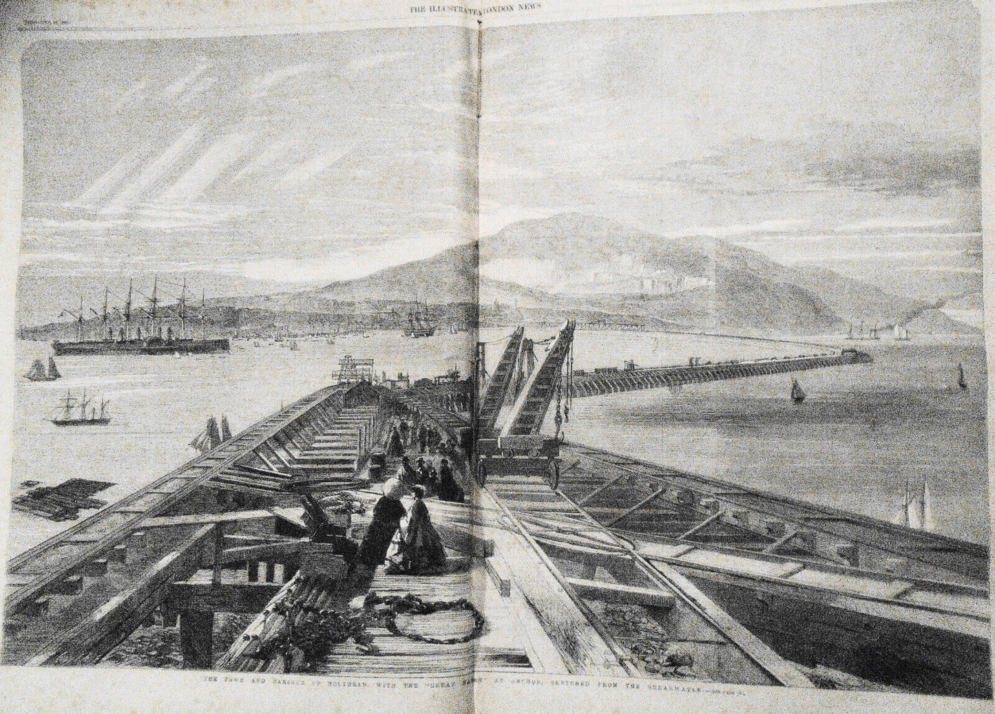 The Illustrated London News, October 22, 1859. Great Eastern; Glasgow Waterworks