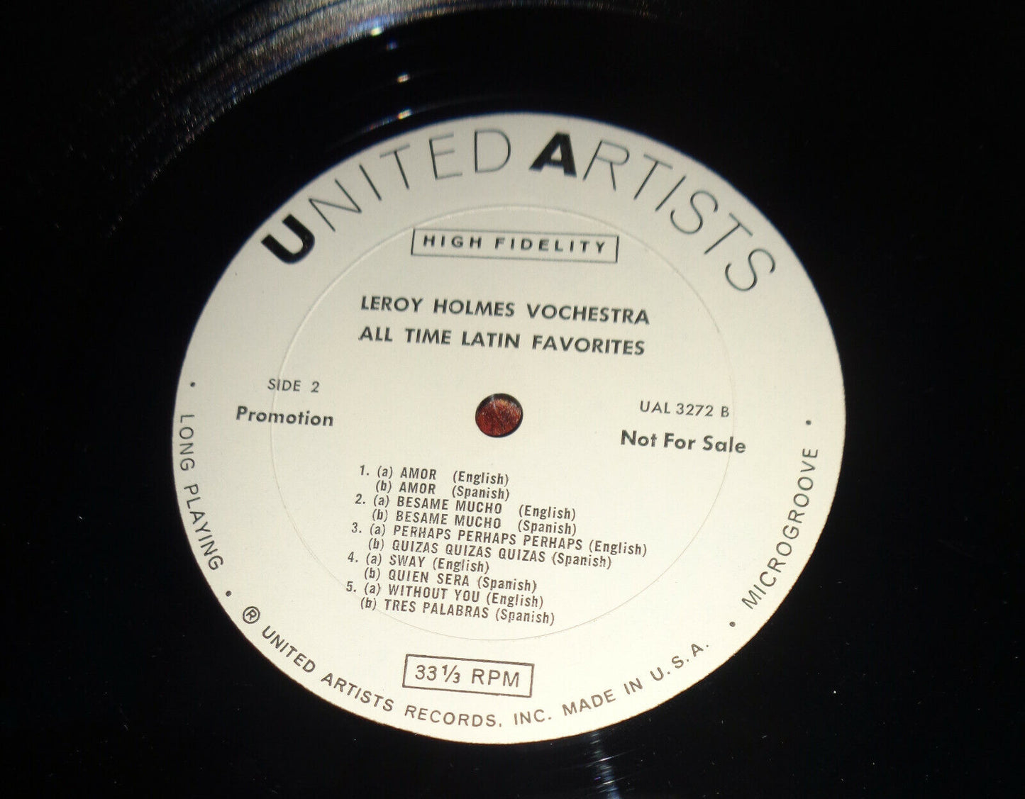 6 Latin LPs : Pacheco, Olga Guillot, Leroy Holmes, Super Trio, Irving Fields...