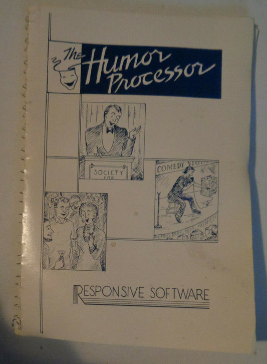 The Humor Processor, by Responsive Software - Ver 1.10, 1988 - Joke generator