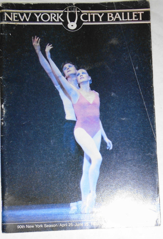 New York City Ballet - Playbill, June 8, 1989. Spring Gala : Glass Pieces / Afte
