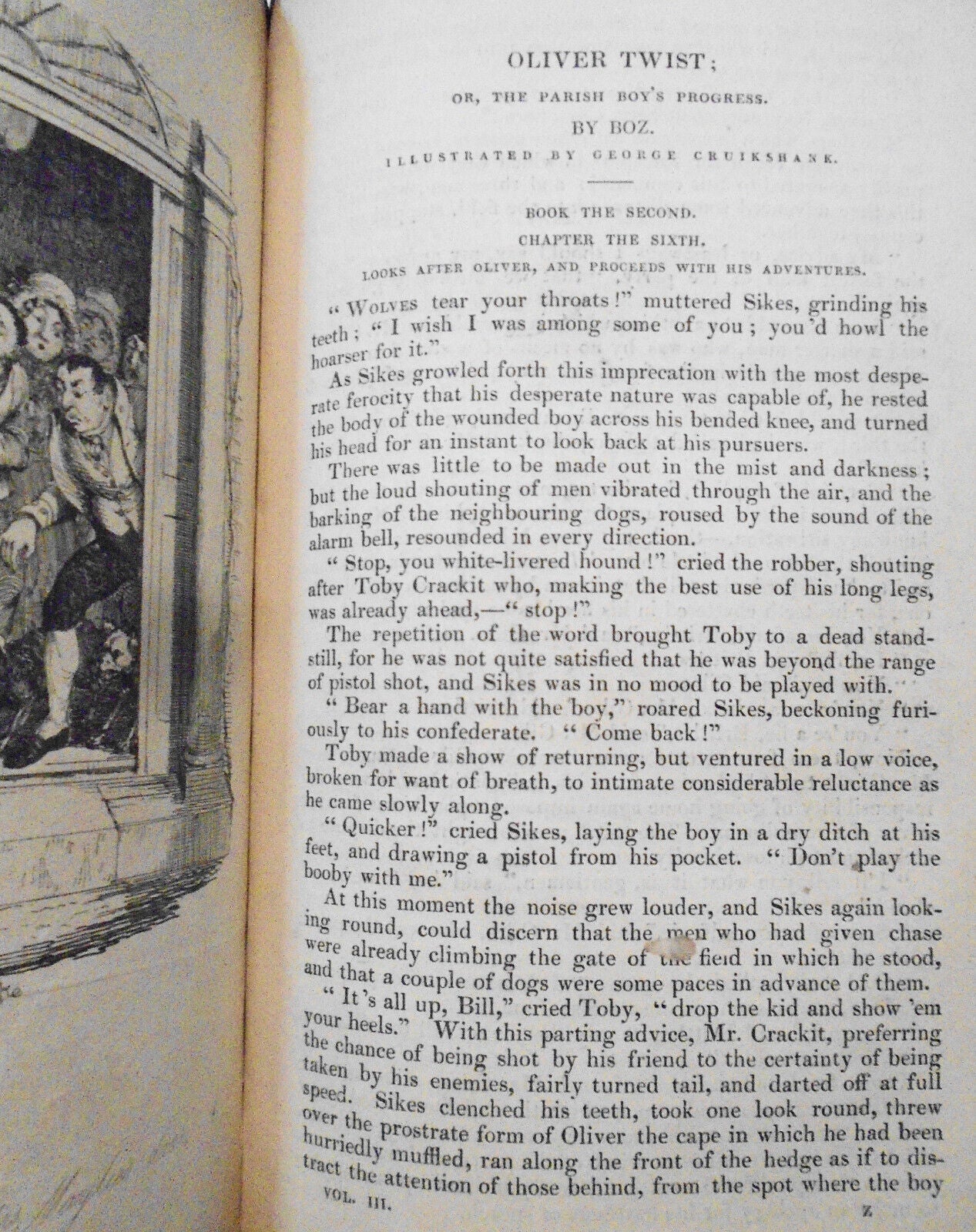 1838 Charles Dickens (Boz) / Bentley's Miscellany Vol 3. Oliver Twist, Ingoldsby