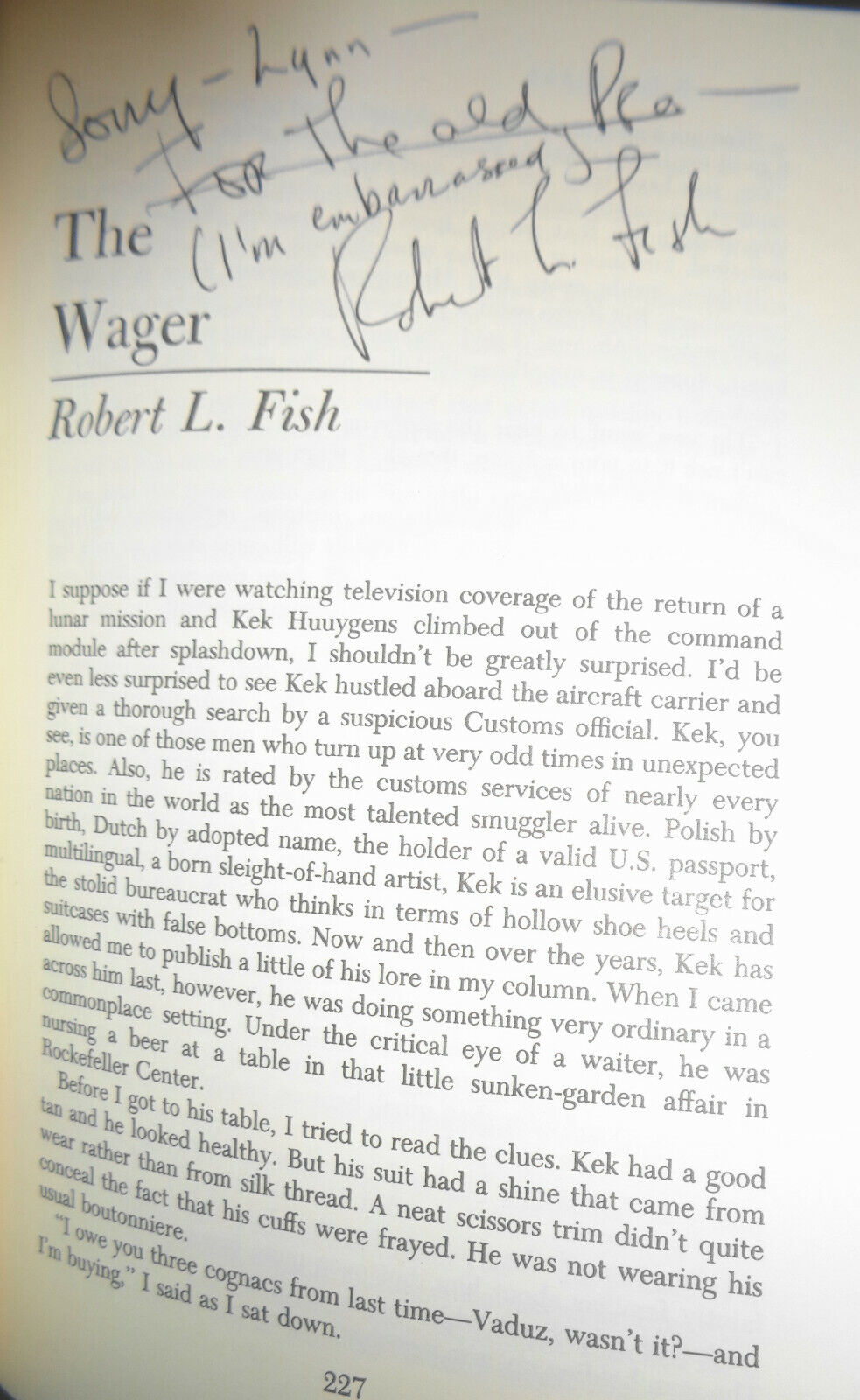 Lucy Freeman - KILLERS OF THE MIND - SIGNED by 7 authors. First Edition 1974