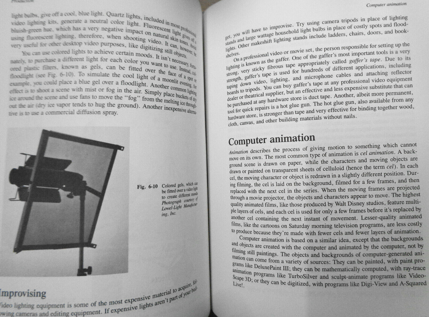 Desktop Video Production by Michael Brown. First Edition, 1990.