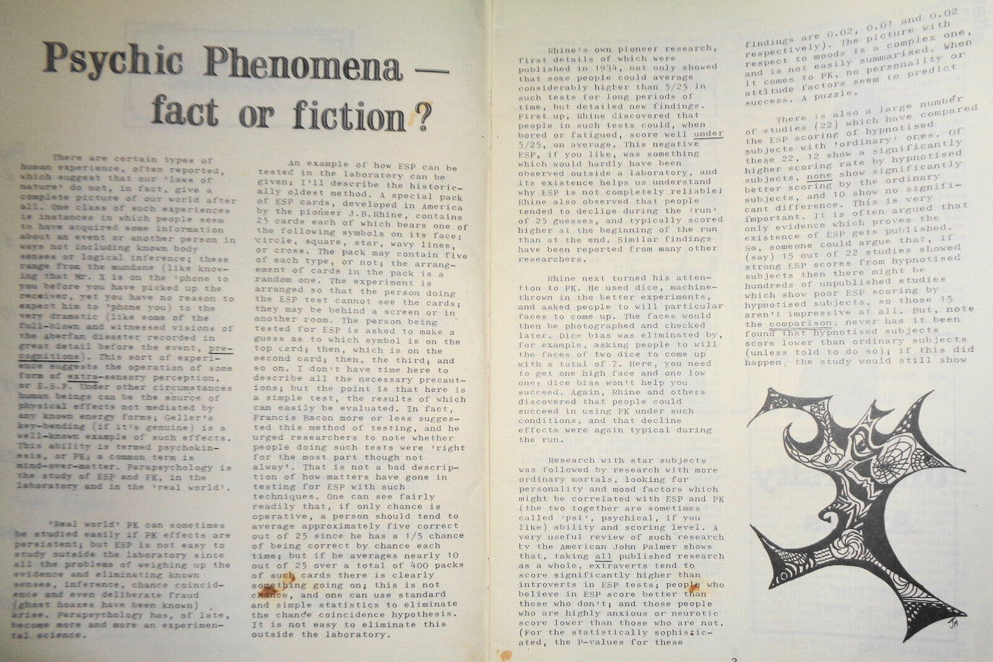 Alternatives - Premiere issue, 1976 - Cambridge University student publication