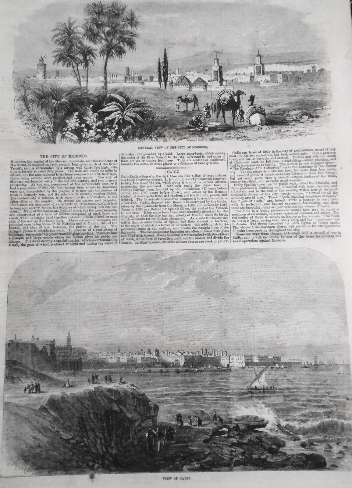 The Illustrated London News, December 10, 1859 - Paris Demolitions; Morocco war