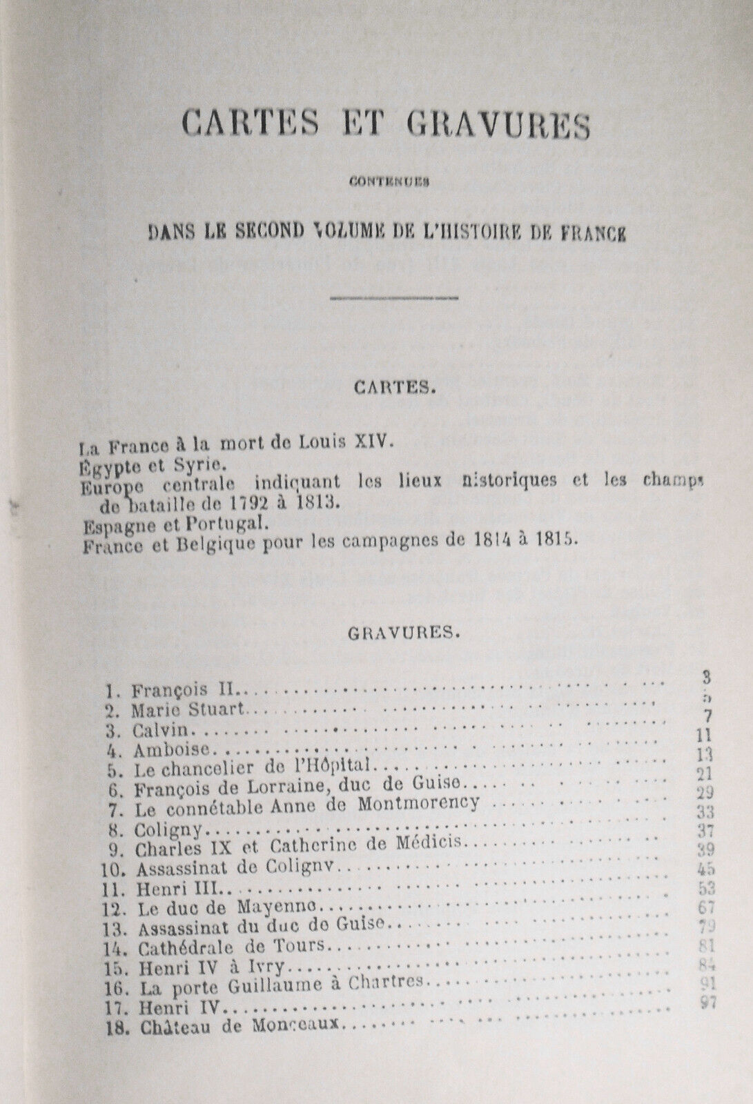 1893 Histoire de France, par Victor Duruy. 2 Vols. 12 color maps; 254 gravures