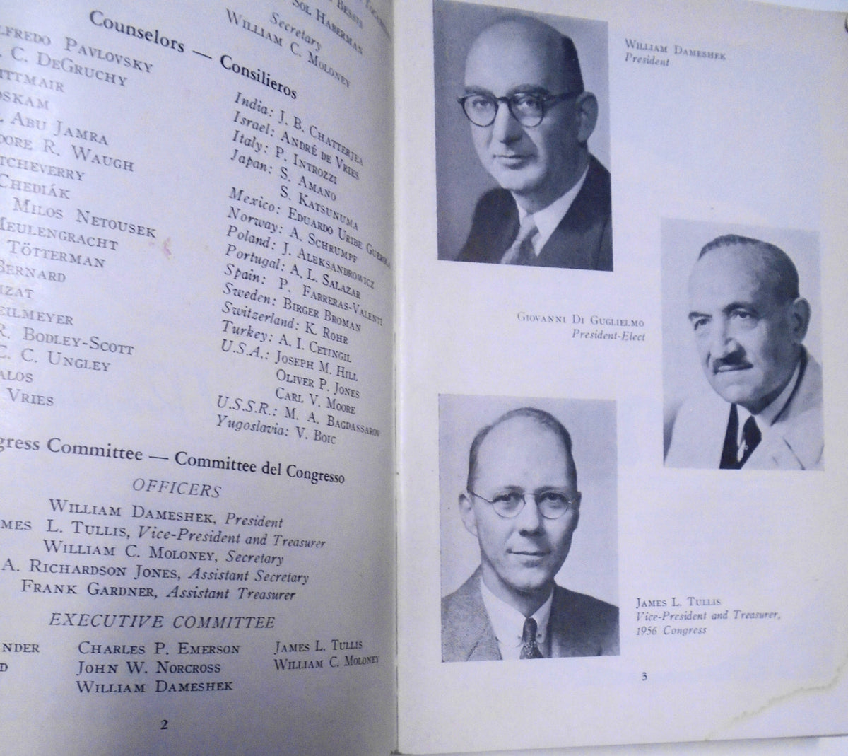 VIth International Congress of International Society of Hematology, Boston 1956