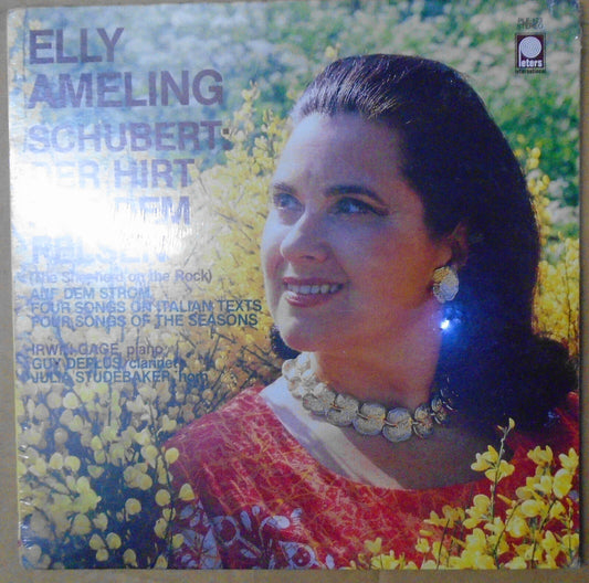 Elly Ameling - Schubert: Der Hirt Auf Dem Felsen LP Peters PLE 123 - SEALED, NEW