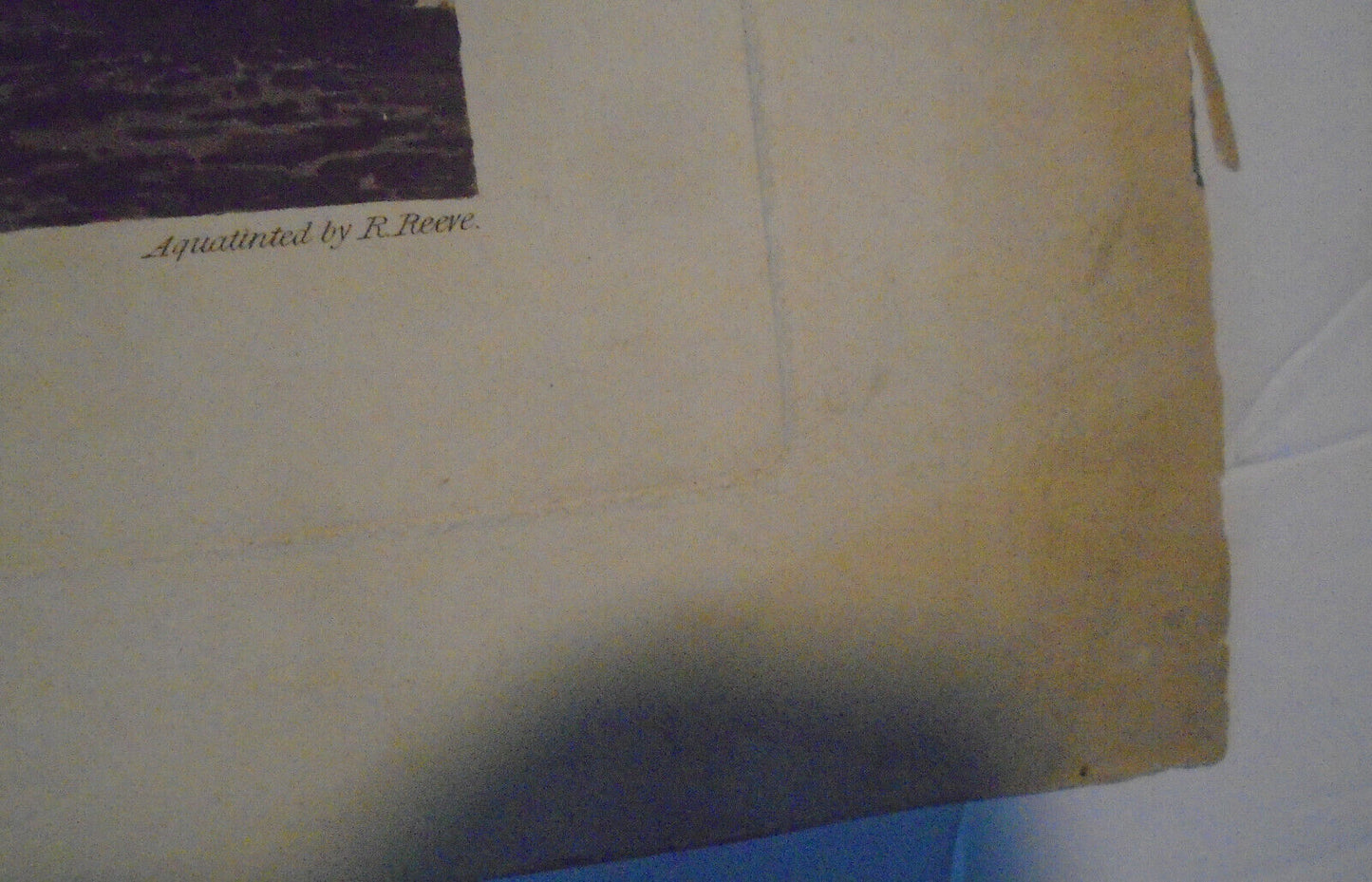 1820 Temple of Minerva, by Henry Abbott.  Aquatinted by R. Reeve. 22.5" x 16.5"