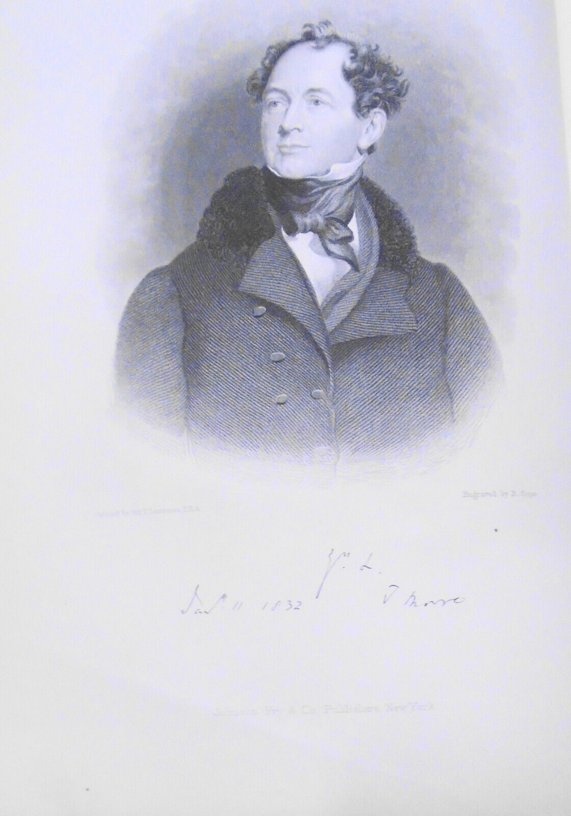 The poetical works of Thomas Moore. A new collated edition [185-?]. Illustrated