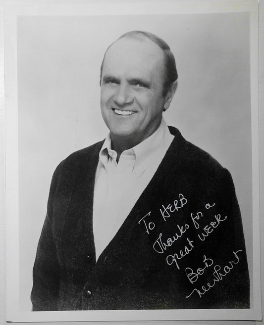 Bob Newhart SIGNED and inscribed to "Herb" [Sargent] 8x10 Photo