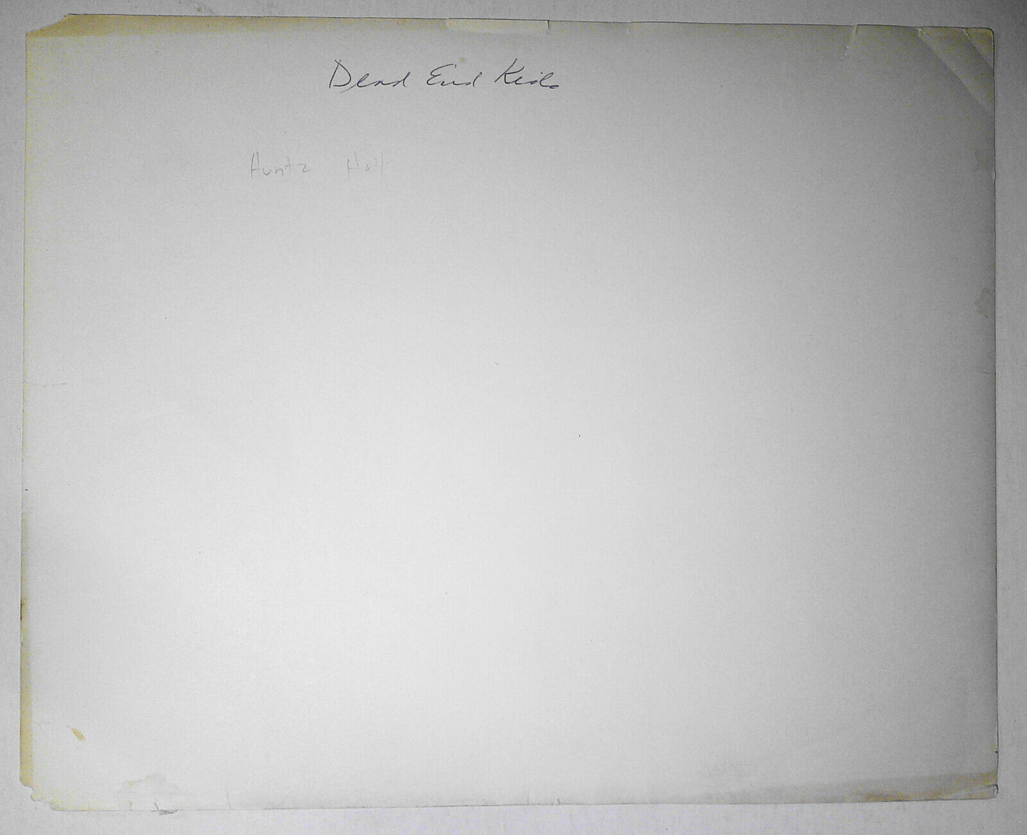 Huntz Hall - SIGNED Vintage original 10x8 Photo - [Dead End Kids; Bowery Boys]