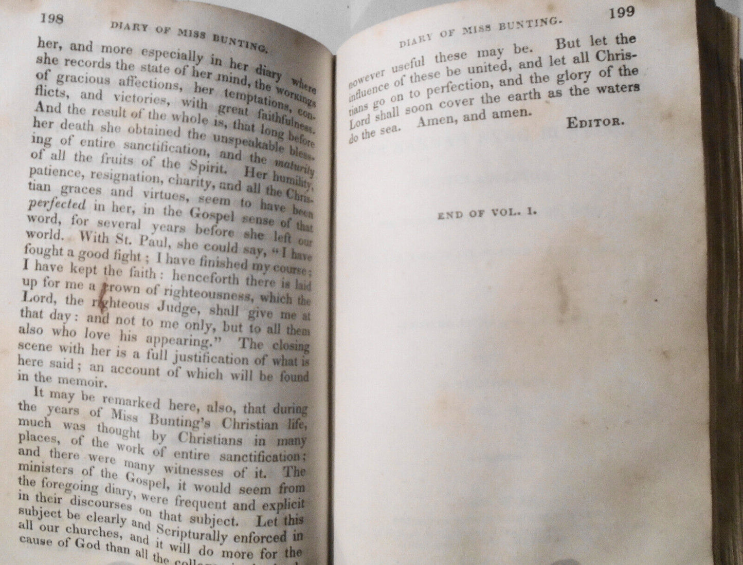 [Methodist women] 1833 Memoir, Diary & Letters of Hannah Syng Bunting by Merritt