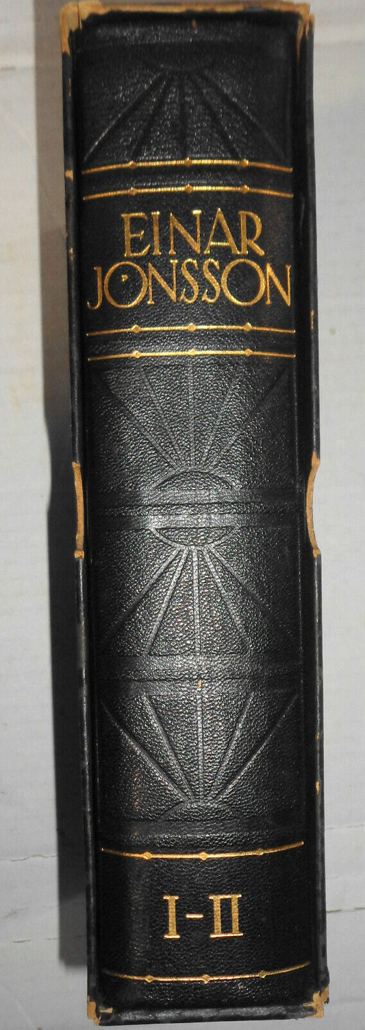 Minningar : Skoðanir, by Einar Jónsson. 1944. 2 Vols. in one.
