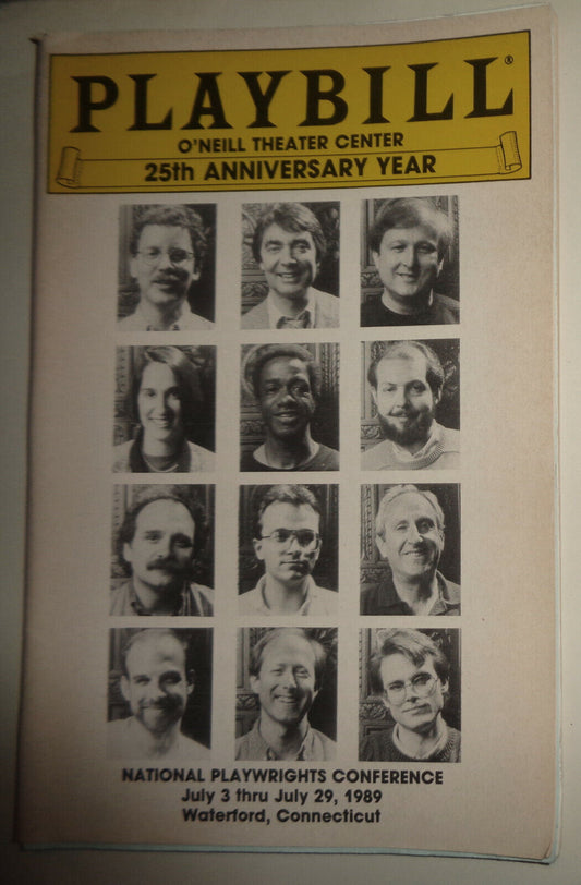 NATIONAL PLAYWRIGHTS CONFERENCE 1989 - PLAYBILL