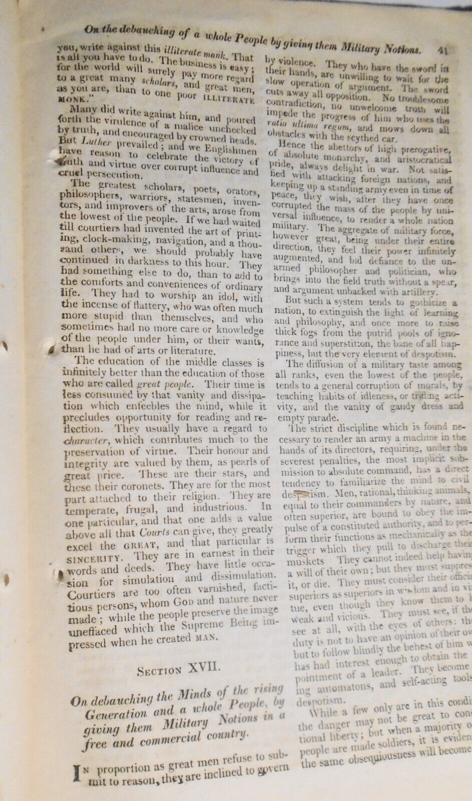 1821 The spirit of despotism. Dedicated to Lord Castlereagh. By Vicesimus Knox.