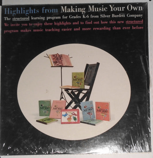 Highlights From Making Music Your Own - LP - For grades K-6 - SEALED, NEW