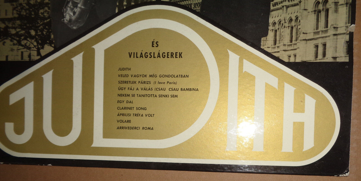 JUDITH ES VILAGSLAGEREK - vinyl LP Gyula Apatini, Filu George Vig, Zolan Zorandy