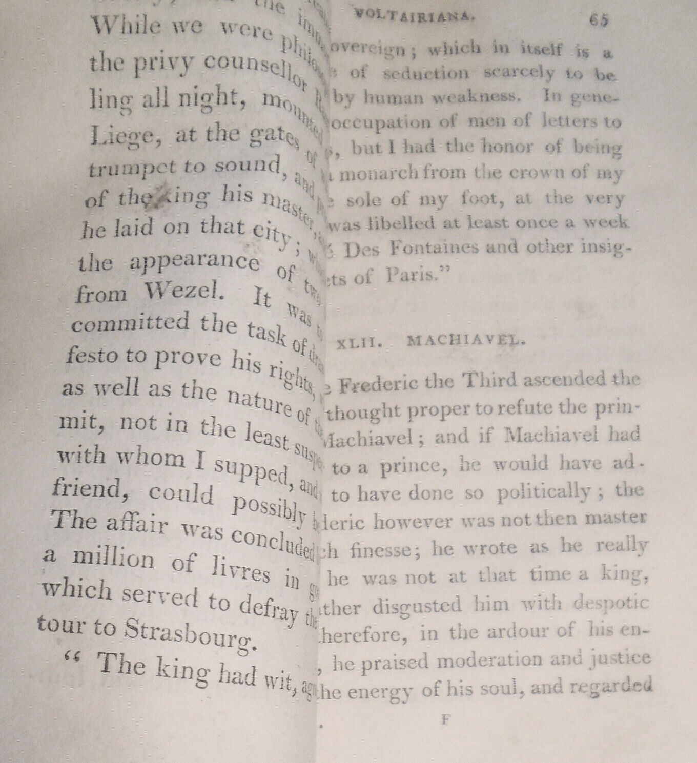 [Voltaire] Voltairiana, by Mary Julia Young - 4 Volumes, 1805 first edition