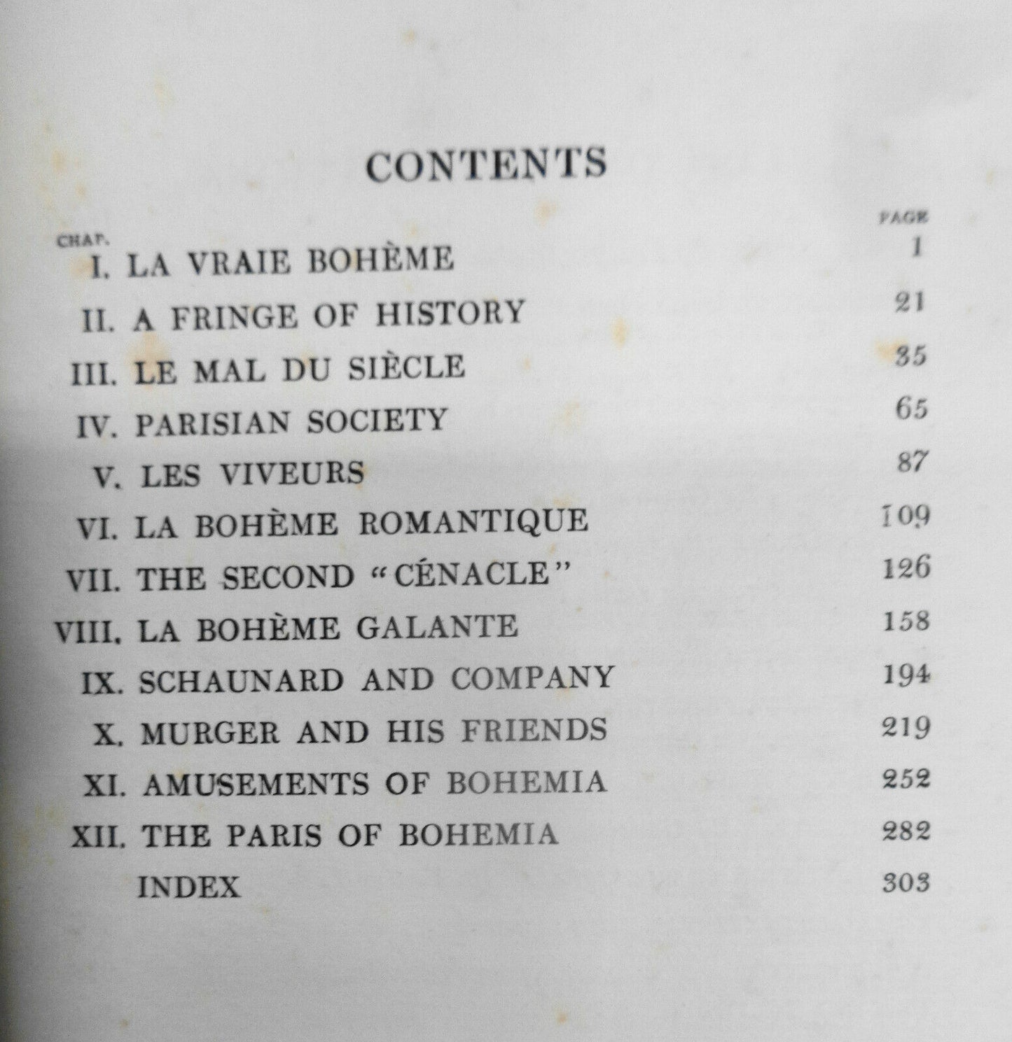 Vie de Boheme : a patch of romantic Paris, by Orlo Williams. 1913. First edition