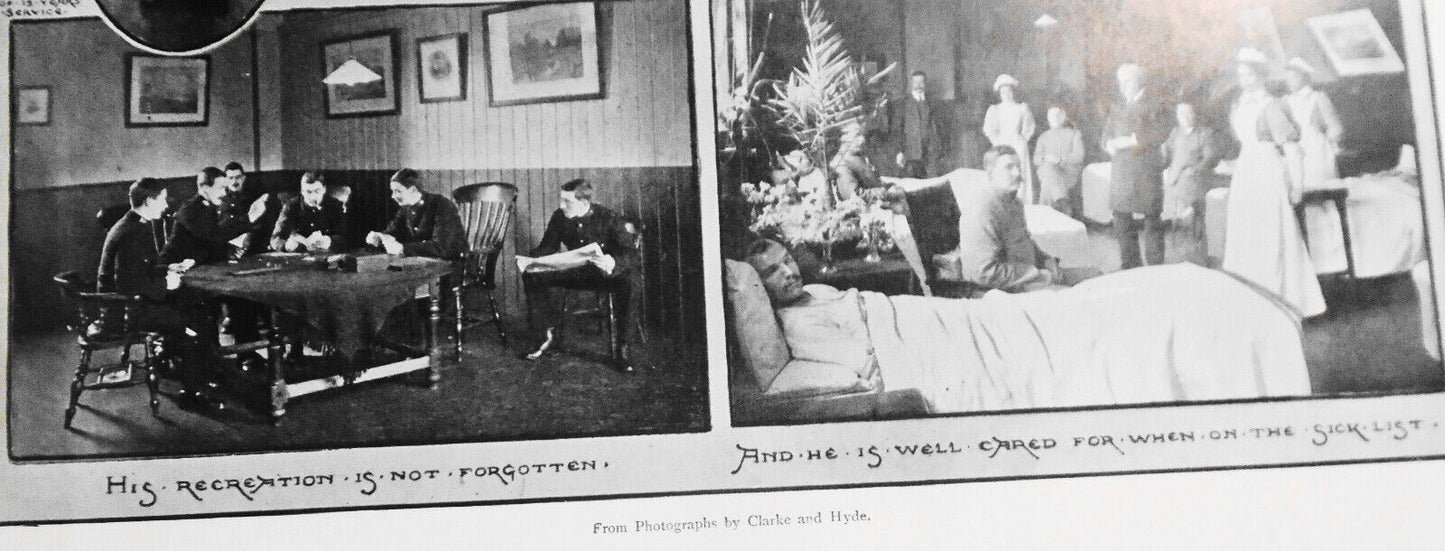 The Making of a City Policeman. The Graphic, July 1907 Original page of prints